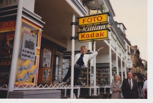 Cheeky in 1988 - when I could chug a beer and feel good the next day!